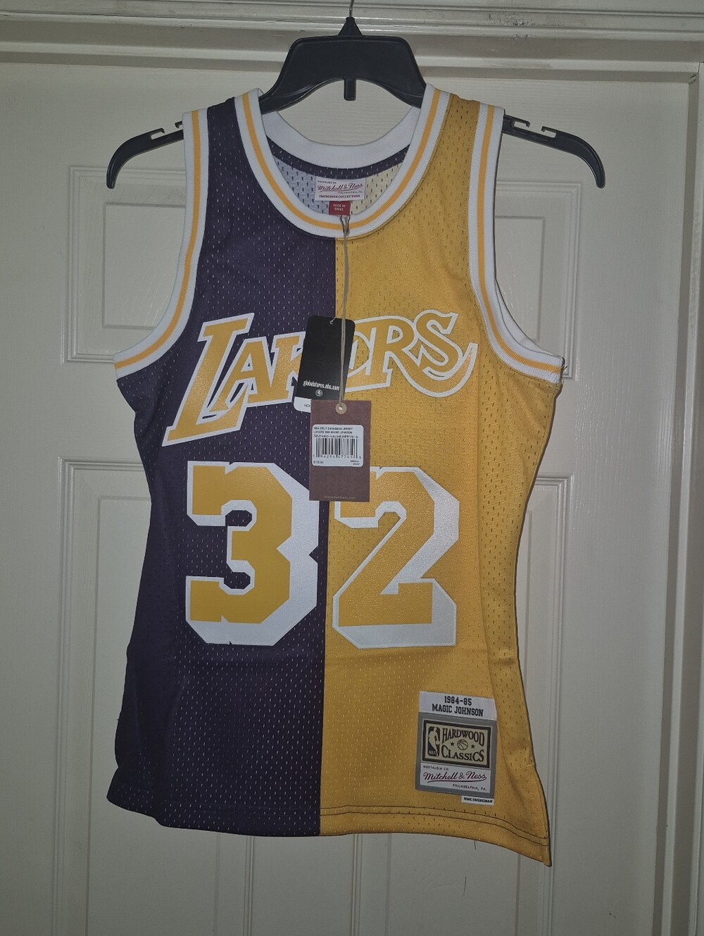 Mitchell & Ness Los Angeles Lakers Magic Johnson Split Jersey